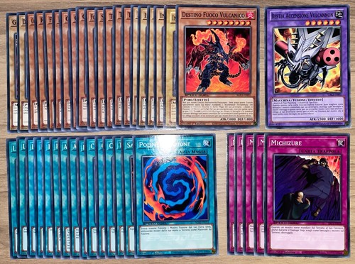Deck vulcanico - yu-gi-oh!,