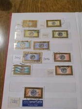 Francobolli Italia  repubblica posta prioritaria Usati 11 Valori diversi.