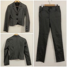 RINASCIMENTO Completo Set 2 pezzi Giacca + Pantalone grigio gessato Tg M