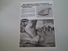 advertising Pubblicità 1979 SANDALI ZOCCOLI DR. SCHOLL'S SCHOLLS