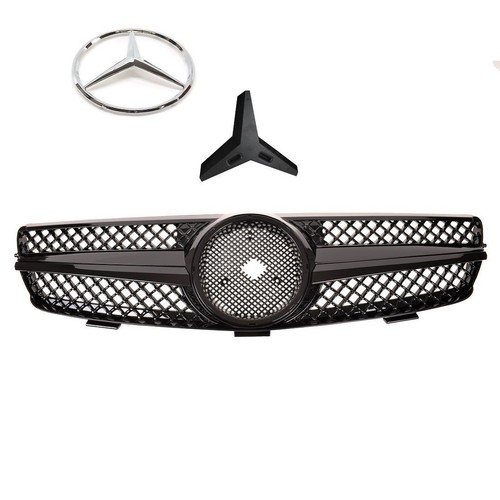 Calandre mercedes noir - calandre,