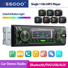 ESSGOO Single 1 Din Car Stereo