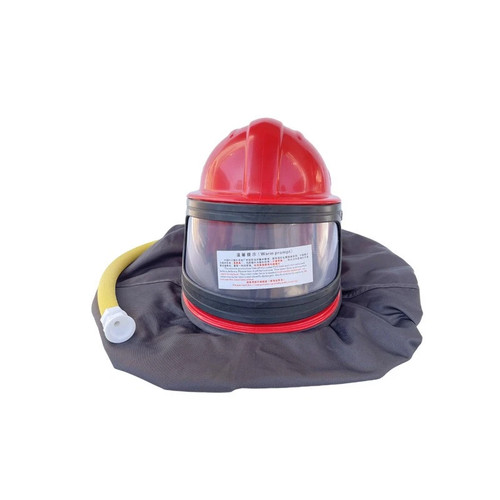 Sandblast sand blasting helmet - sand,