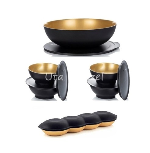 Tupperware allegra nero oro - allegra,