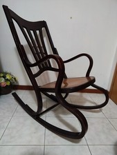 Sedia a dondolo Thonet n. 7411 del 1910