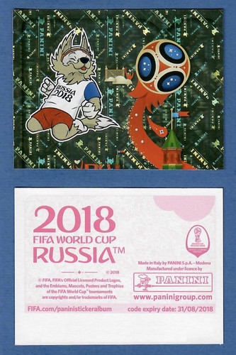 Figurina panini russia 2018 - russia,