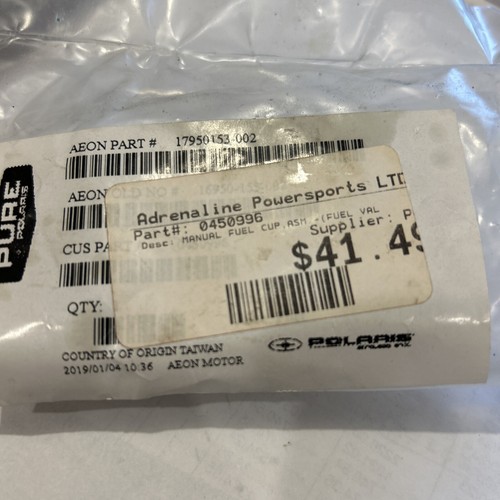 0450996 new polaris oem fuel - 0450996,