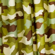 Tende In Camouflage Militare Foderate Con Legature (SPEDIZIONE GRATUITA)