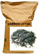 MINI SACCO 5 KG CARBONI ATTIVI GRANULARI 1-2 MM DEPURAZIONE ACQUA LIQUIDI 