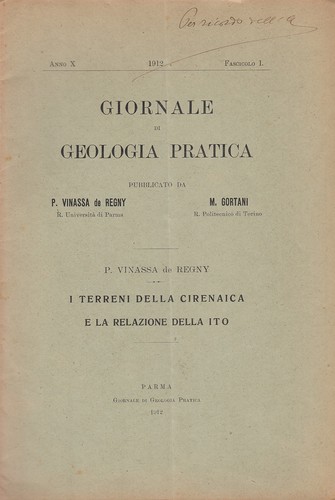 Giornale di geologia - l-,
