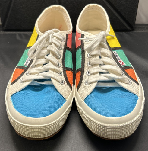 Superga colorblock 100 - colorblock, 100%
