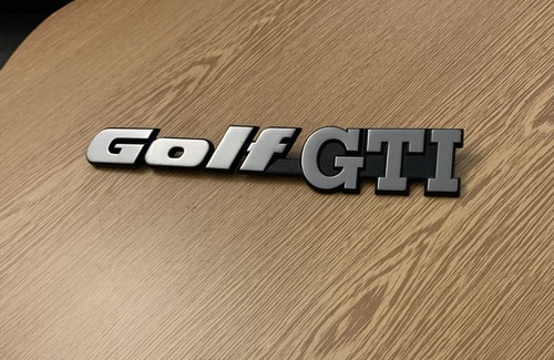 Scritta fregio golf - golf, gti