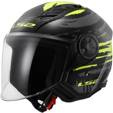 Casco jet con visiera LS2