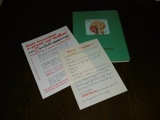 QUADERNO PIGNA INTONSO SERIE  COLLEZIONI CON INSERTI E FIGURINA CORPO UMANO N°1