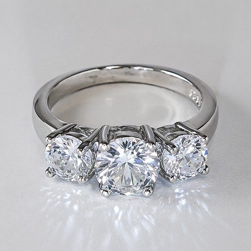 Anello trilogy argento - anello,