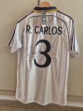 Roberto Carlos Camiseta Firmada