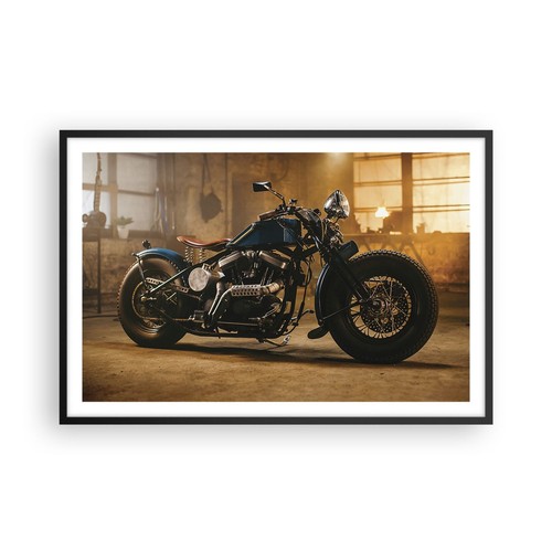 Poster 91x61cm harley davidson - poster, harley-davidson