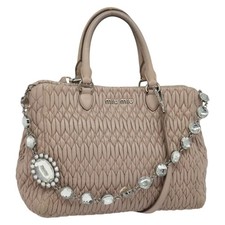Miu Miu Matelasse Hand Bag