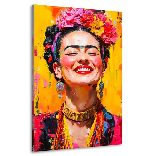 Quadro vetro acrilico - in, frida