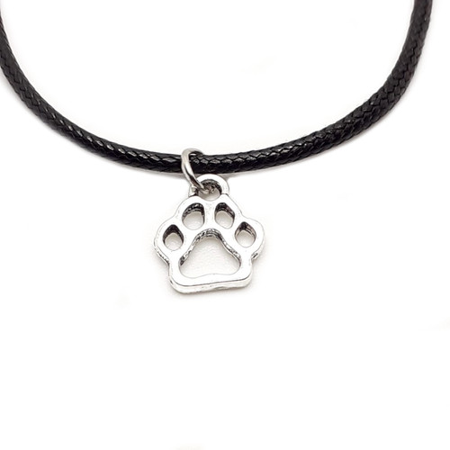 Collana con zampa zampetta - zampa, di