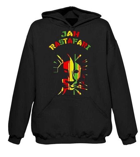 Jah rastafari felpa - rastafari,