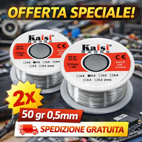 2pz bobina filo stagno - di,