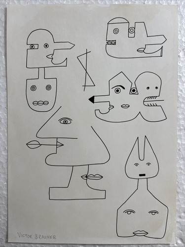 Victor brauner disegno - brauner,