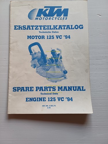 Ktm motore 125 - vc, 1994