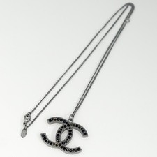 Collana chanel logo nero - chanel, cc