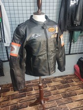 Giacca pelle nera Harley