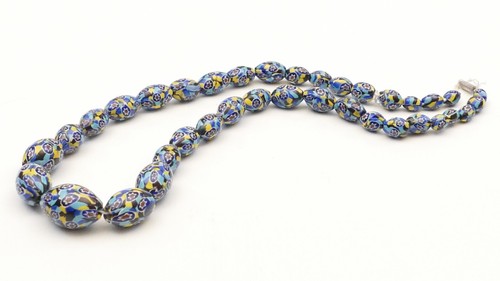 Collana perle vetro - , catena