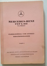 1954 Mercedes-Benz L315 Parts