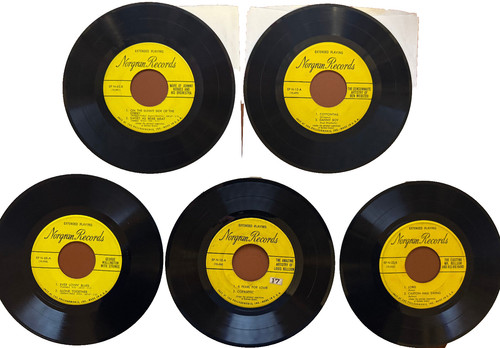 Norgran records jazz ep - records,