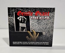 GENTLE GIANT - FREE HAND - CD ALBUM - DVD-VIDEO - EU 2012