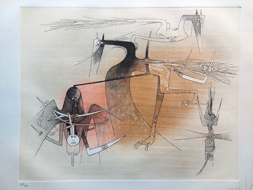 Wifredo lam acquaforte e - wifredo,
