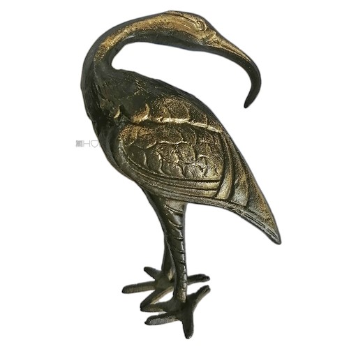 Statua bronzo uccellino - statua,