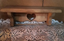 Scaffale vintage legno country