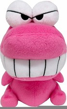 Peluche pupazzo Sanei Crayon Shin-chan rosa coccodrillo Chocobi Waniyama-san 7" USA
