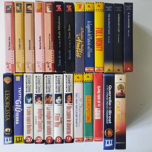 Lotto vhs film vari - -,