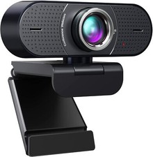 Webcam 1080P con Microfono USB