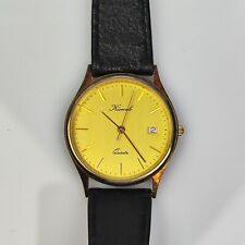 Orologio Watch KIENZLE stainless steel black  Movimento Quartz Vintage Unisex !!