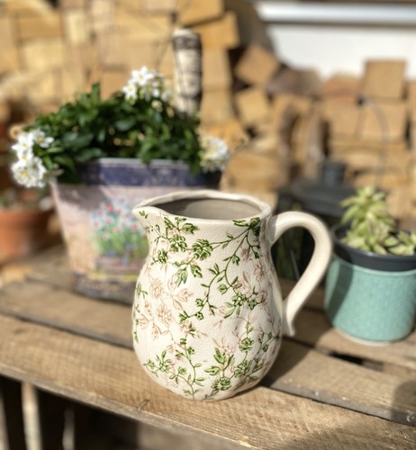 Brocca vaso ceramica vintage