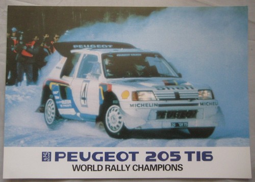 Peugeot 205 turbo - 205, 16