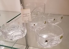 CRISTALLERIA ETRURIA - SERVIZIO MACEDONIA IN CRISTALLO 5 PEZZI