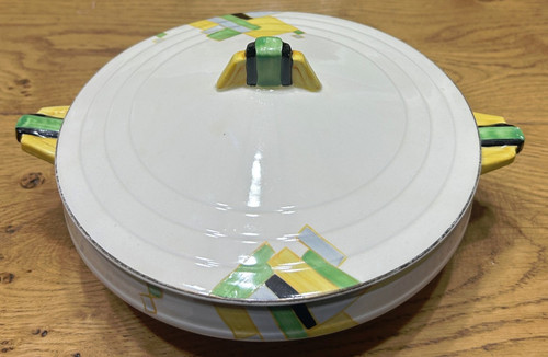 Art deco tureen - deco, creampetal