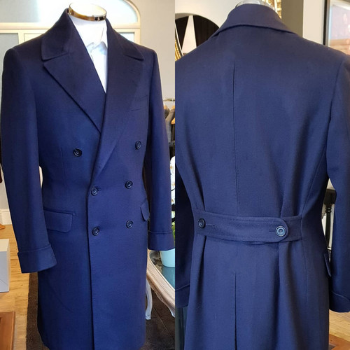 Cappotto lungo uomo - misto, lana