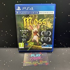 MOSS PS VR PS4 PAL ITA PLAYSTATION USATO PLAYSTATION 4 COVER ITALIANA