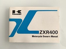 Kawasaki ZXR 400 Libretto Uso