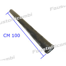 TUBO CM 100  ACCIAIO INOX SP