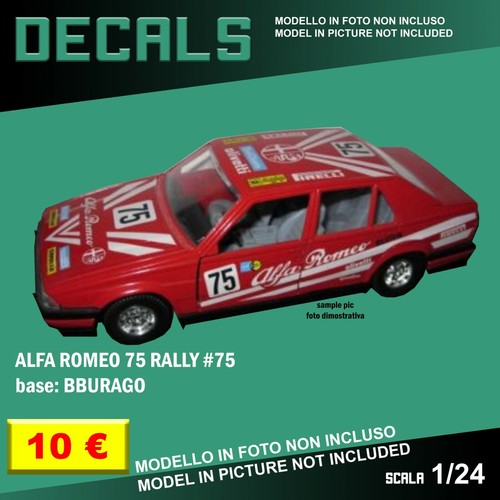 Decals repro alfa romeo - repro,